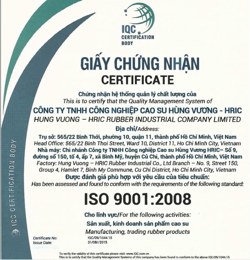 Hung Vuong Rubber Industrial Company